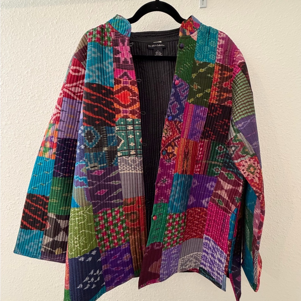 Sam Hilu’s Collection Silk Jacket